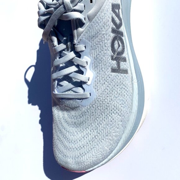 Women’s HOKA Gaviota 5 Running Shoes, Sea Ice/Pink Sz 8.5D Wide - Picture 3 of 10